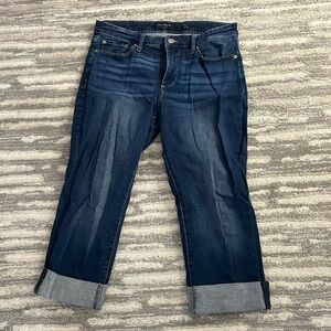 Lucky brand cuffed ankle jeans size 10/30